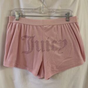 Juicy Couture Light Pink Lounge Shorts